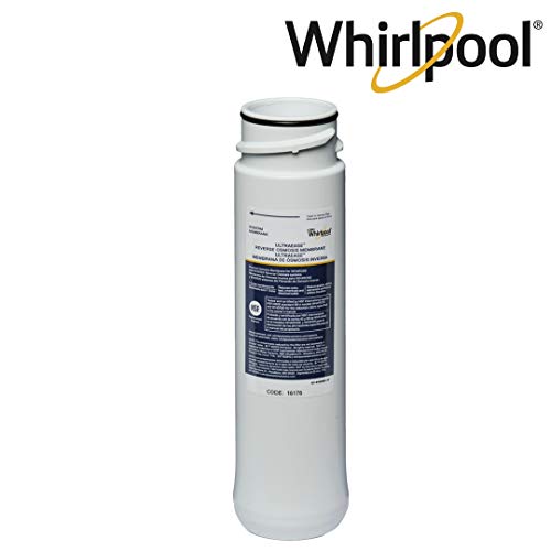 Whirlpool Wharos5 Reverse Osmosis (Ro) Water Filtration System With Chrome Faucet | Extra Long Life | Easy To Replace Ultraease Filter Cartridges, 14" Deep X 13" Wide X 15 Inches Tall, Blue #TOP7