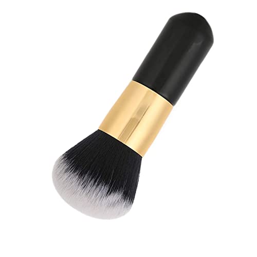 Pinceau Fond de Teint Professionnel Kabuki, pour Maquillage du Visage - Parfait Pour le Mélange Liquide, Crème ou Poudre Cosmétique Sans Défaut - Polissage, Pointillé, Anticernes Cover