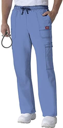 Dickies Men's Drawstring Cargo Scrubs Pant Medical