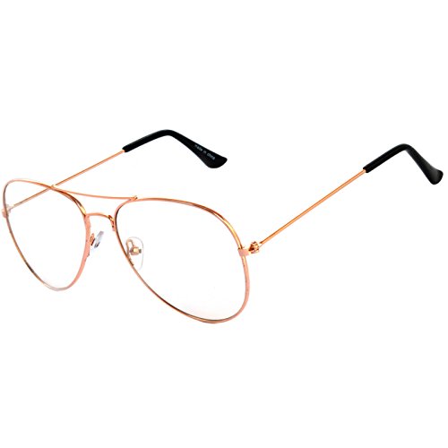 Image of OWL Classic Aviator Style Sunglasses Metal Frame Colored Lens UV 400 Unisex