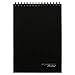 Cambridge Limited Business Notebook, Legal Ruled, 8-1/2" x 11", Top Bound, Action Planner, Black (06092)