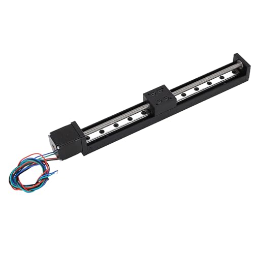 Actuador deslizante de riel lineal aleación de aluminio 200 mm 5