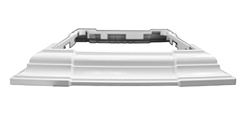 Weatherables Adjustable Post Skirt - Weatherproof Premium Vinyl Post Skirt With Easy Installation On Patios, Porches, Mailbox Posts, Or Vinyl Fence Post (4-Piece) #TOP1