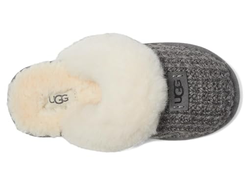 UGG Kids' K Cozy Ii Knit Slipper, Charcoal, 2 by UGG - Image 2