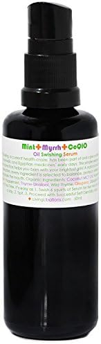 Living Libations - Organic Mint + Myrrh Swishing Serum | Natural, Wildcrafted, Vegan Clean Beauty (1.69 fl oz | 50 ml) image 3
