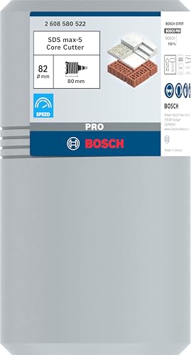 Couronne-Trépan Bosch 2608580522 – SDS-max Ø 82 mm, Béton, 2 Pièces - vue 4