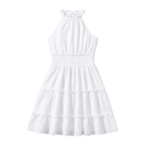 Vestido sin mangas acampanado con silueta fluida para días de calor 4