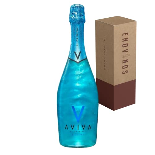 AVIVA BLUE - Botella de Vino Espumoso AVIVA -Envío 24H - Seleccionado y Enviado por ENOVINOS