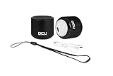 Vataje (W): 3.02 watts DCU Tecnologic  Mini Altavoz Portatil  Bluetooth  3W  tamaño pequeño  Gran Sonido  Control Remoto para Fotos (Negro)