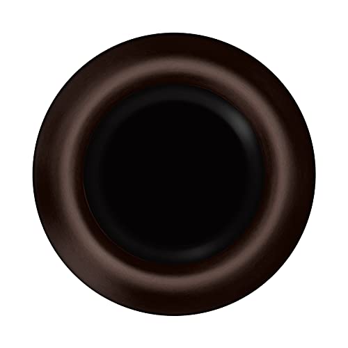 Image of simplehuman 80 Liter / 21.1 Gallon Bullet Open Top Trash Can, Commercial Grade Heavy Gauge, Dark Bronze Stainless Steel