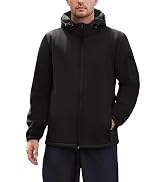 COOFANDY Men's Lightweight Packable Rain Jacket with Hood