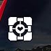 SoCoolDesign Companion Heart Cube Car Truck Laptop Sticker Decal 5"