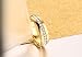 Imagen de HIJONES Joyas Para Mujer Sola Fila Diamante Anillo Acero Inoxidable Talla 28