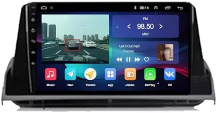 Car Stereo Radio for Mazda 6 2002-2008 Wireless Carplay 9 Inch Android 15 Fm Gps For, 4 core 2G+64G