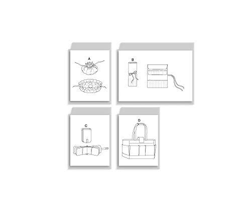 BUTTERICK PATTERNS B5006 Sewing and Knitting Tote and Accessories, One Size Only - Thumbnail 3
