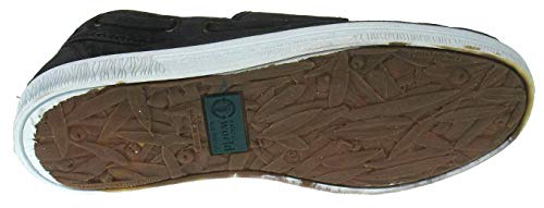 Miniatura 7 de Natural World Eco - Zapatillas Hombre - Náuticos De Algodón Orgánico Y Caucho - Color Negro- 303e