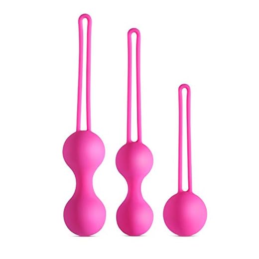 -Mḁstúṛbḁdoṛ Sèxtőyșè Dȋldồ Ḫṳêvò Bolḁ Dê Cóñő 3Pcs Siliconḁ Bolḁs Dê Ḁcêro Cóñő Tight Êjêrcicio Êntrênḁdor Fêmênino Êntrênḁmiênto Rêtráctil Sẹxúąlês Júgúêtês Pêqúêño Bḁrḁto