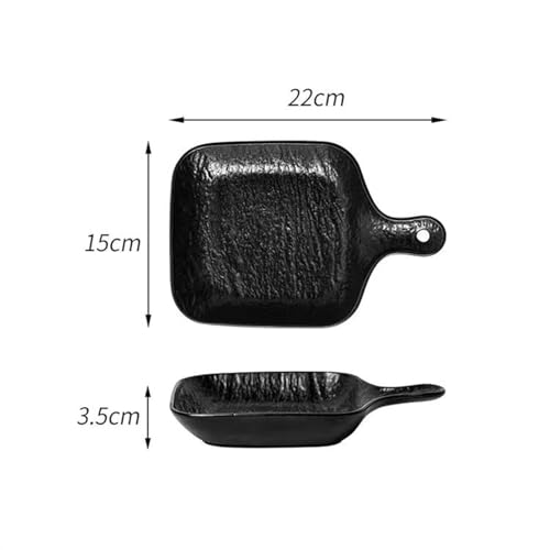 Plato para hornear lasaña en horno microondas doméstico 3