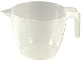 métrico e imperial Chef Aid - Jarra medidora (2 L), Color Blanco