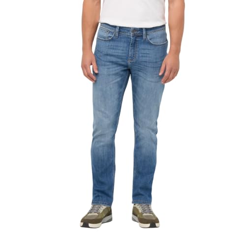 DUER Men's Performance Denim Athletic Taper Jean, Vintage Cascade, 30W x 30L