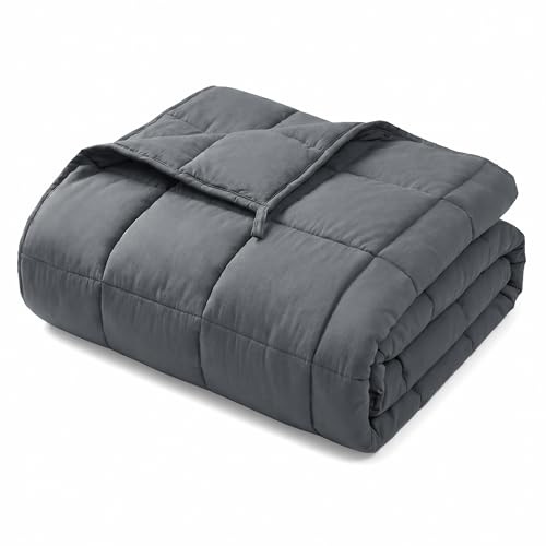 Deconovo Weighted Blanket for Adults, Cooling Heavy Comforter for Sleeping