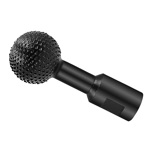 Gralara Fresa giratoria de esfera, cabezal de molienda, de bola de fijación, de madera de forma esférica para amoladora, carpintería, Interfaz 14 mm
