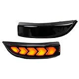for Toyota Corolla 2014-2018, CHR 2015-2019 Customized Side Rear View Mirror Indicator Blinker Repeater Dynamic Turn Signal Light LED Replacement Exterior Car Accessories 2pcs