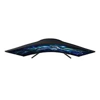 Samsung Odyssey G55C Curved Gaming Monitor 32 Zoll, Bildschirm mit VA-Panel, 2.560 x 1.440 Pixel, 1.000R Radius, HDR10, AMD FreeSync, 165 Hz, Reaktionszeit 1 ms (MPRT), LS32CG554EUXEN – Ansicht 9