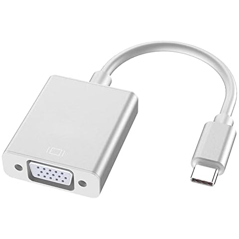 Adaptador SELIACR USB C a VGA compatible con MacBook Pro y más Cover