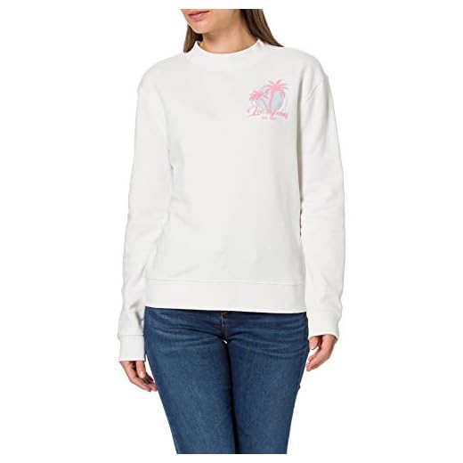 Lee Damer palmträd sweatshirt, Vit, M