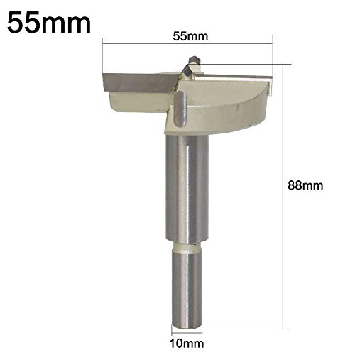 Forstnerbohrer 85 Mm – Lochsäge Für Scharnierlöcher, Holz & Grau, Uxcell