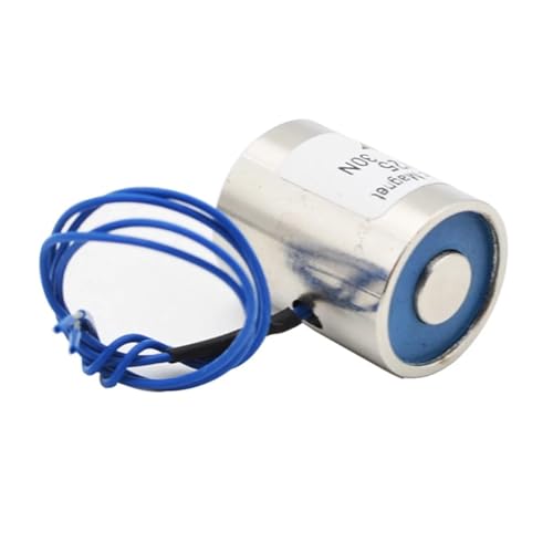 Électroaimant à ventouse DC 24V cylindrique avec force d'attraction de 30 N