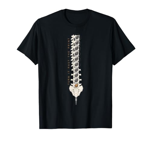 Bouton d'ampli de Guitare Anatomie ingénieur Audio T-Shirt