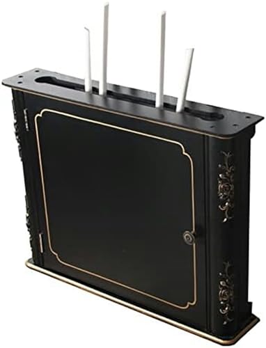 Image of WRTYHGVGT Router Storage Box,Wall Mount Floating Shelf Wireless Wall Hanging Shelf Storage Rack Set-top Box Shelf Stands(A,41x10x24cm)