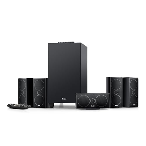 Teufel CONSONO 35 Concept - 5.1 Surround Soundsystem, Komplettsystem Heimkino mit integriertem AV-Receiver, Bluetooth, Dolby Audio, USB-C-Soundkartenfunktion, HDMI ARC CEC für...
