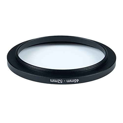 Image of 46mm to 52mm Step-Up Ring Filter Adapter for All Brands UV ND CPL Metal Ring Step-Up Rings Adapter Filter (46mm-52mm)