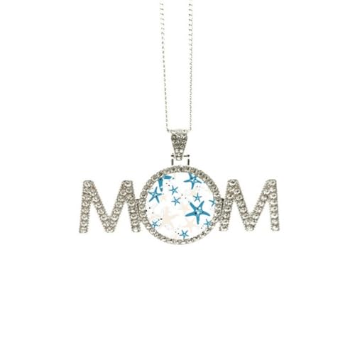 Collier marine World Starfish pour maman et grand-mère - Bijou d'anniversaire taille M
