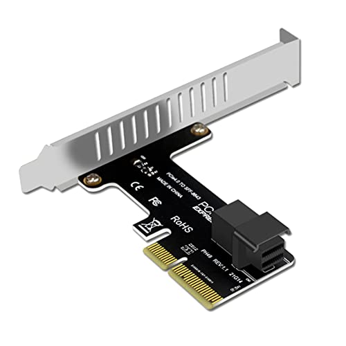 Bskivd Pcie To SFF 8643 4X/8X A_v^ J[h vX`bN PCIe gCU[ J[h U.2 |[g J[h Nvme SSD Ro[^p fXNgbvpn[hfBXNgJ[h