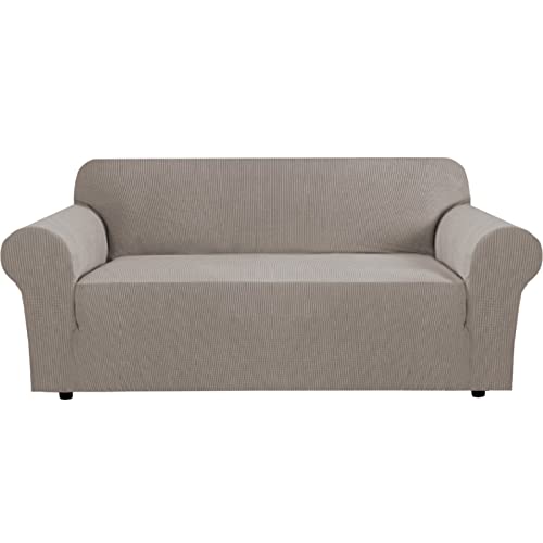 Housse de canapé extensible antidérapante et lavable 4 places - 2