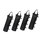 TOYZFRIENDY 4 Piezas Bolsa de Peso para Toldo Bolsa de Arena Resistente para Carpa Fijación Estable para Sombrillas y Refugios