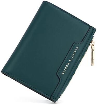 LHHMZ Womens Small Wallets Purse Leaf Bifold Coin Purse Card Holder Wallets for Girls Short Long Cash Wallets Purse Gifts