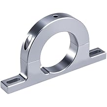 2" Universal Steering Column Keyed No Drop Mount, Aluminum Alloy 2" Steering Column Underdash Mounts River Clamp for Most Common 2" Diameter Column Compatible with GM GMC Chevy Dodge Ford
