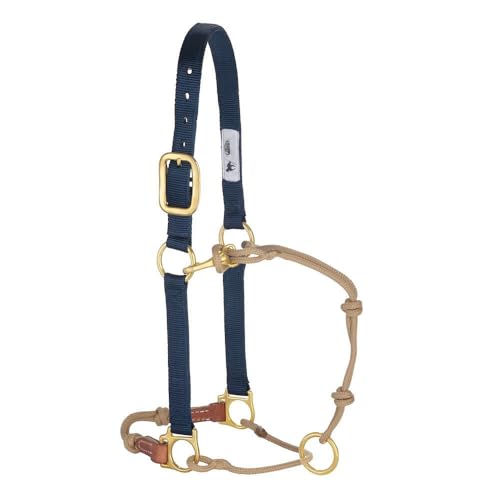Prodigy Weaver Equine Horseman's Halter Navy