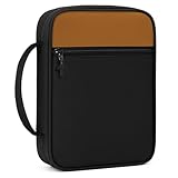 Caractéristiques pratiques : l'intérieur optimisé s'adapte à tout ce qui est important : votre bible, un carnet ou une tablette, des surligneurs, un téléphone, 4 stylos et 2 emplacements spéciaux pour marqueurs. Grande poche intérieure pour ranger des cartes, des livres familiaux, des bijoux, des médicaments et bien plus encore. Différentes tailles de poches/fentes intérieures vous offrent un grand espace de rangement pour vos surligneurs de la Bible, journaux de prière, bulletins d'église, cartes de prière, marque-pages, iPad, clés, cartes d'identité, portefeuilles, etc