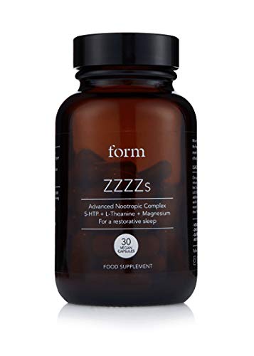 Form ZZZZs - Natural Nootropic for Sleep | 5-HTP | Magnesium | Zinc | Calming Amino Acids | for a Naturally Regenerative Sleep