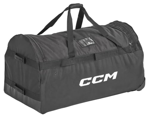 CCM Pro Wheeled Hockey Goalie Bag, 40"", Black, BGPROW40