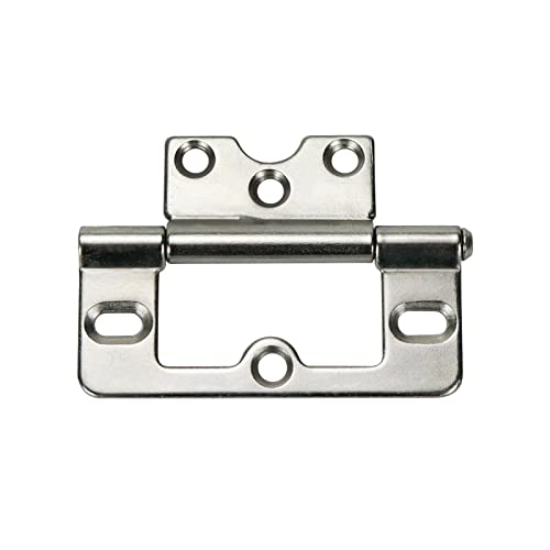 Lc Lictop Non-Mortise Door Hinges 3 Inches Nickel Butterfly Door Hinges 8Pcs #TOP2