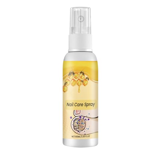 Aceite para Uñas - 100ml Spray de Aceite Orgánico para Crecimiento de Uñas | Fortalece y Cutículas Solución de Belleza Líquida Renovadora para Viaje Salón Hogar Hombre