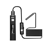 Cámara De Inspección, Potensic Endoscopio USB 5,0 Megapíxeles Impermeable, HD Boroscopio 2 En 1 Semirrígido Cable Type C Tuberías Con 8 LED Ajustable Para Computadora Y Telefonos Android Ios,8mm+10m