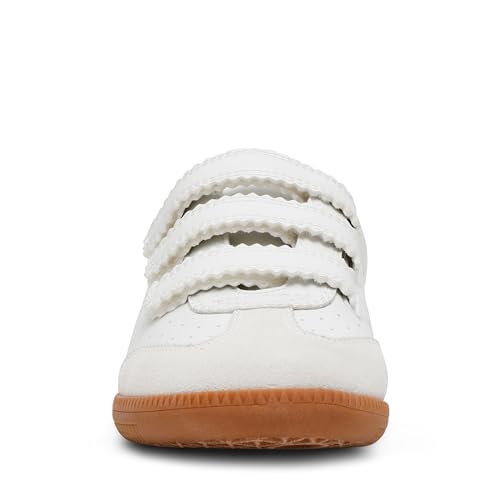 Steve Madden Women's Memento Sneaker, White, 8.5